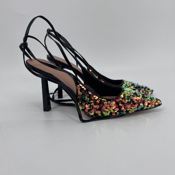 I.N.C. International Concepts Womens Sandaze Ankle-Tie Pointed Pumps Size 8M NWB - Picture 7 of 9